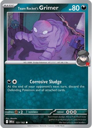 Team Rocket's Grimer - 123-182