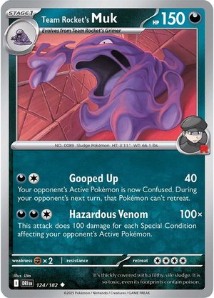 Team Rocket's Muk - 124-182
