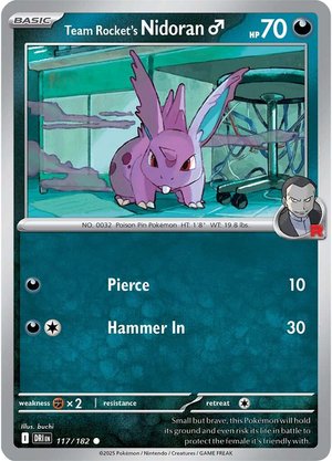Team Rocket's Nidoran - 117-182