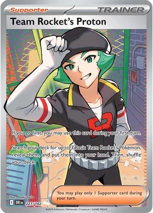 Team Rocket's Proton - 227-182 - FULL ART
