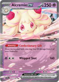 pokemon s v journey together alcremie ex 075 159