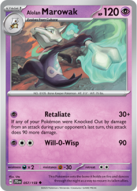 pokemon s v journey together alolan marowak 057 159 rh