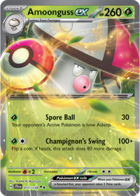 pokemon s v journey together amoonguss ex 011 159