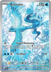 pokemon s v journey together articuno 161 159 illustrator rare