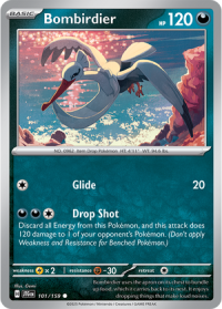 pokemon s v journey together bombirdier 101 159
