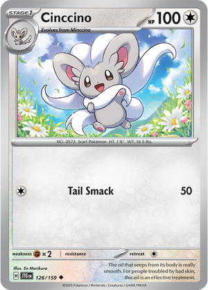 Cinccino - 126-159 (RH)