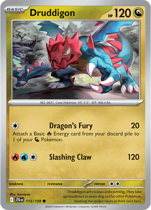 Druddigon - 115-159 (RH)
