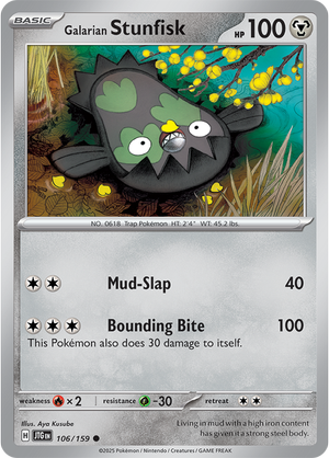Galarian Stunfisk - 106-159