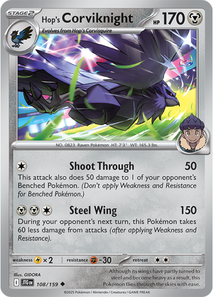 Hop's Corviknight - 108-159