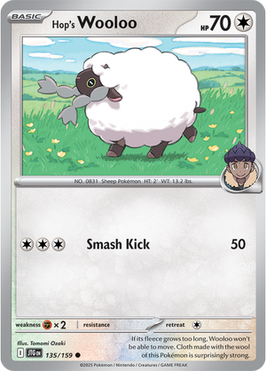 Hop's Wooloo - 135-159