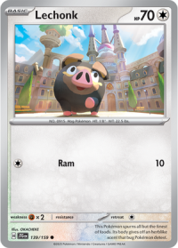 pokemon s v journey together lechonk 139 159