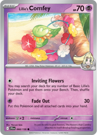 pokemon s v journey together lillie s comfey 068 159