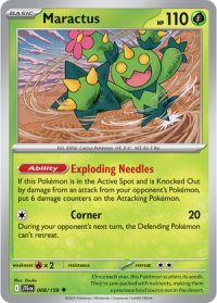 pokemon s v journey together maractus 008 159 rh