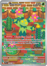 pokemon s v journey together maractus 160 159 illustrator rare