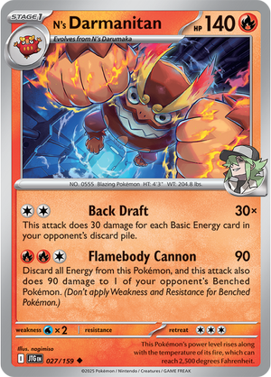 N's Darmanitan - 027-159 (RH)