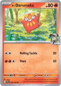 pokemon s v journey together n s darumaka 026 159