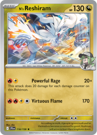 pokemon s v journey together n s reshiram 116 159