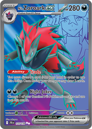 N's Zoroark EX - 175-159 - FULL ART