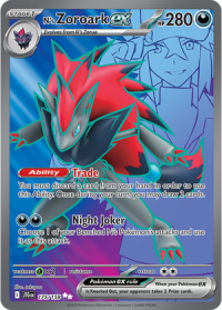 pokemon s v journey together n s zoroark ex 175 159 full art