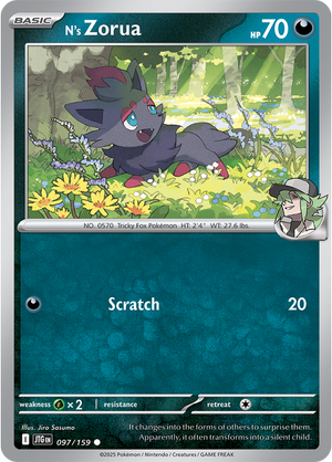 N's Zorua - 097-159
