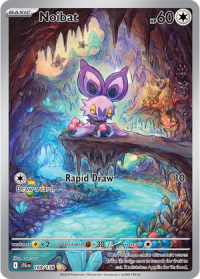 pokemon s v journey together noibat 169 159 illustrator rare