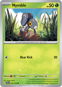 pokemon s v journey together nymble 019 159