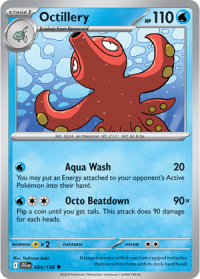 pokemon s v journey together octillery 034 159