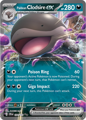 Paldean Clodsire EX - 094-159