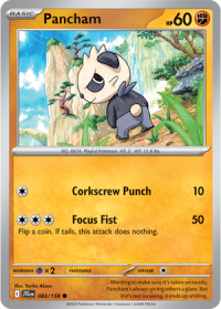 pokemon s v journey together pancham 083 159