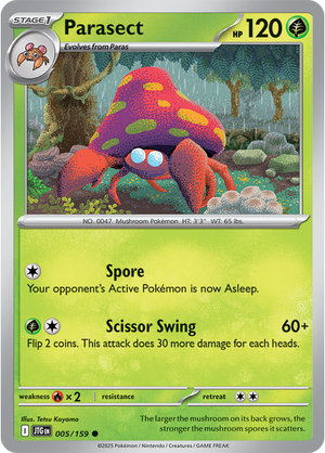 Parasect - 005-159