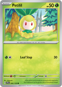 pokemon s v journey together petilil 006 159 rh