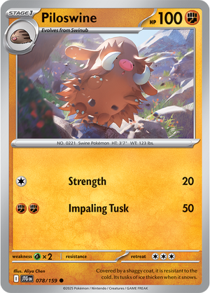 Piloswine - 078-159