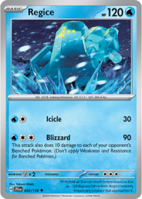 pokemon s v journey together regice 042 159