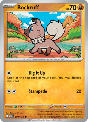 Rockruff - 084-159 (RH)