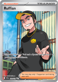 pokemon s v journey together ruffian 181 159 full art