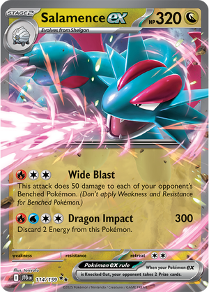 Salamence EX - 114-159