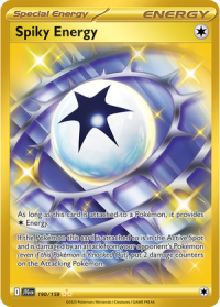 pokemon s v journey together spike energy 190 159 secret rare