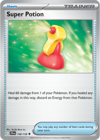 pokemon s v journey together super potion 158 159