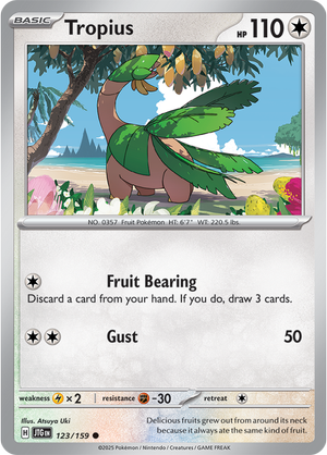 Tropius - 123-159