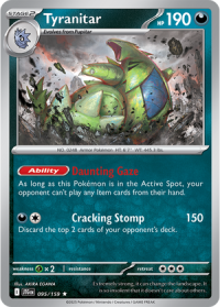 pokemon s v journey together tyranitar 095 159