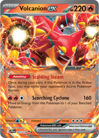 pokemon s v journey together volcanion ex 031 159