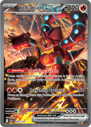 Volcanion EX - 182-159 - Special Illustrator Rare