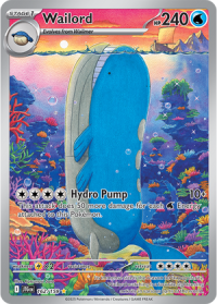 pokemon s v journey together wailord 162 159 illustrator rare