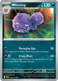 pokemon s v journey together weezing 092 159