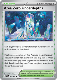 pokemon s v prismatic evolutions area zero underdepths 094 131