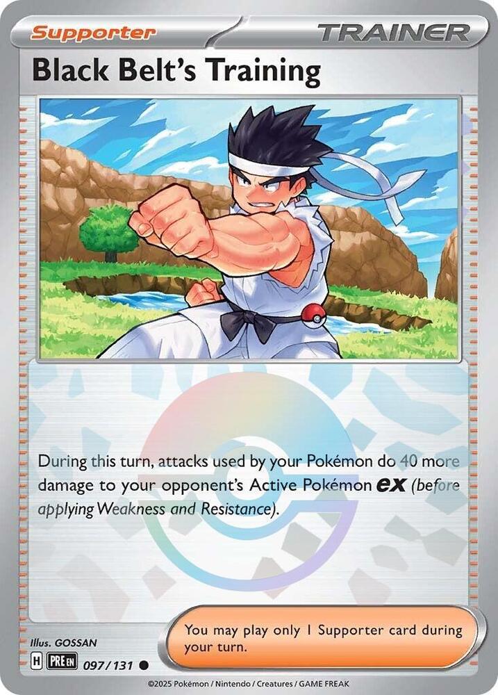 Black Belt’s Training - 097-131 (Poke Ball)