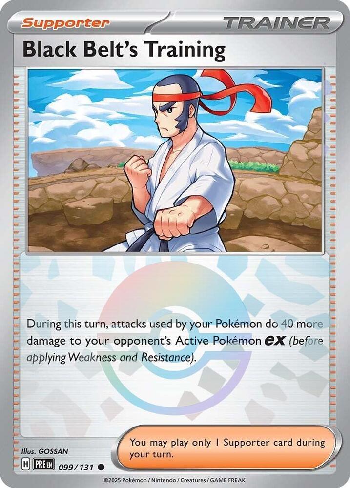 Black Belt’s Training - 099-131 (Poke Ball)
