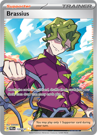 pokemon s v prismatic evolutions brassius 135 131 full art