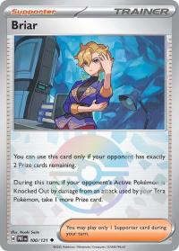 pokemon s v prismatic evolutions briar 100 131 poke ball