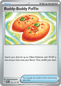 pokemon s v prismatic evolutions buddy buddy poffin 101 131 rh